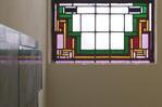 Glas in lood in het linker trappenhuis
              <br/>
              Gert-Jan Lobbes, 2015